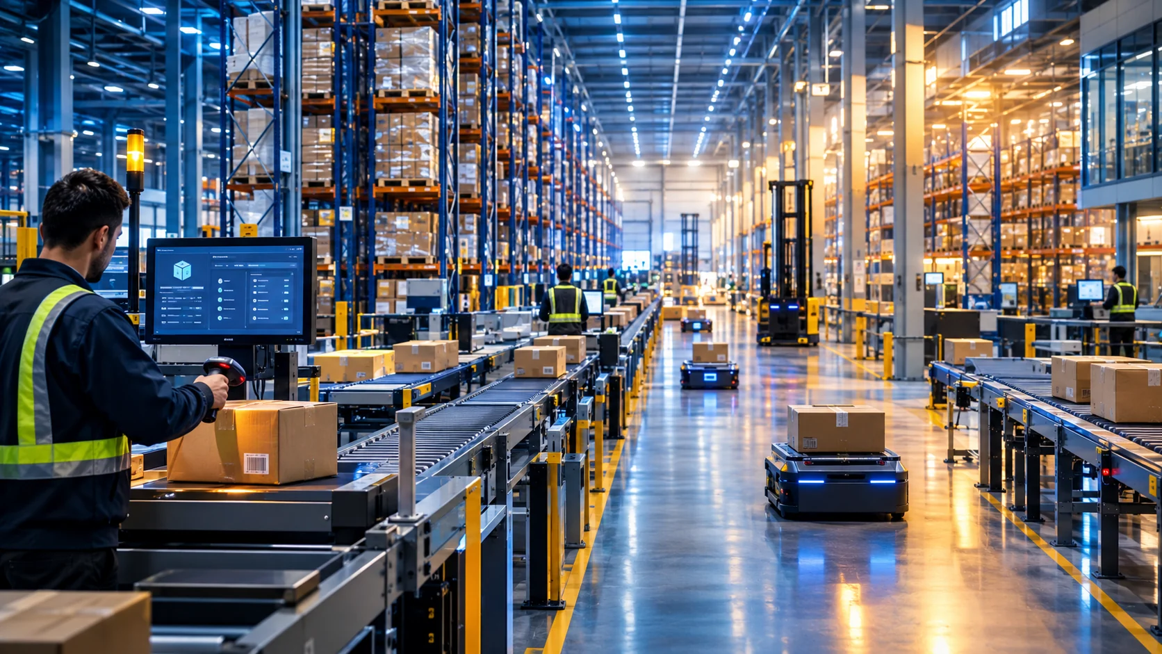 Automated warehouse and fulfilment operations