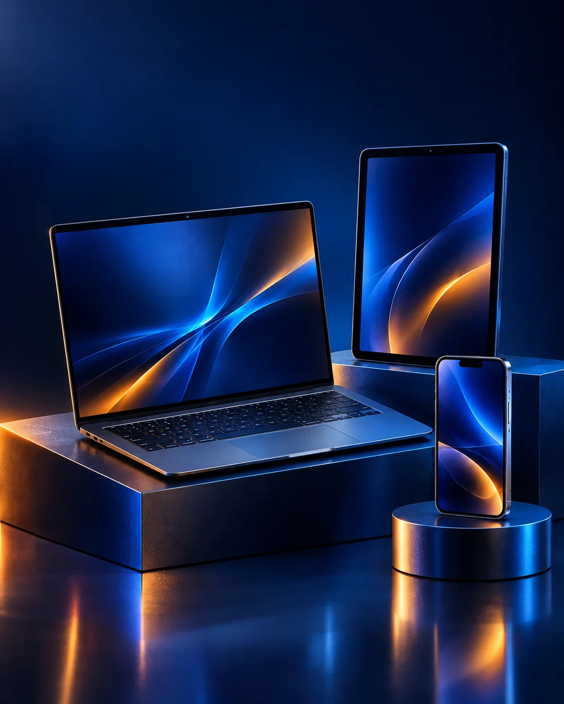 Illustrative connected business devices