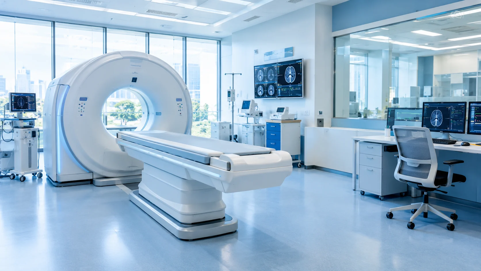 Modern hospital diagnostic environment