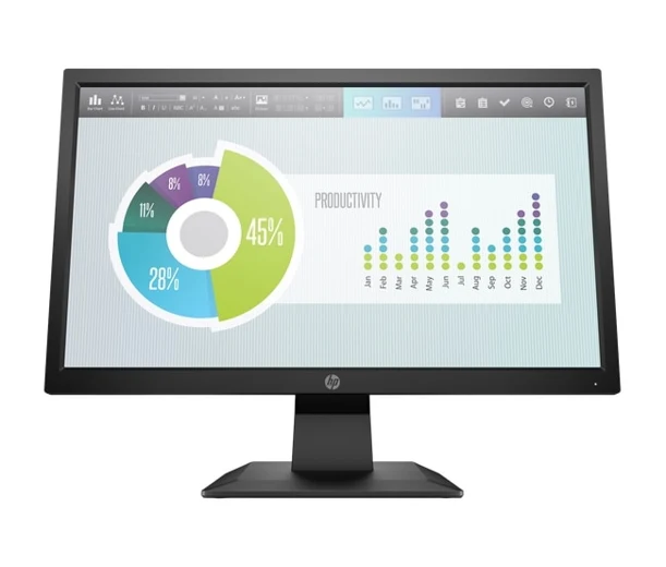 HP P204v 49.53 cm(19.5) Monitor — manufacturer product photo