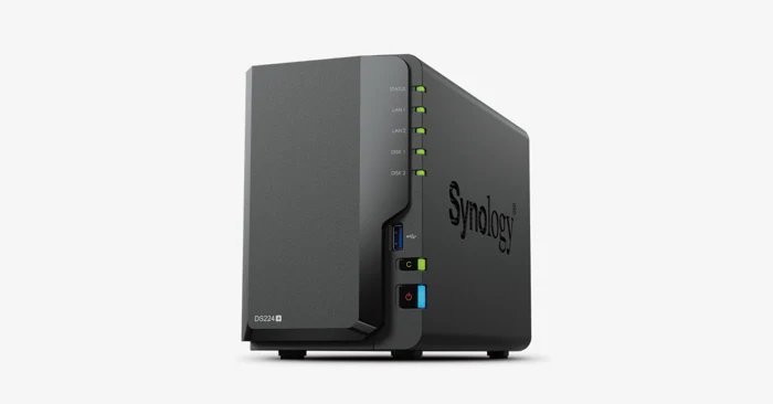 Synology DiskStation DS224+ — manufacturer product photo