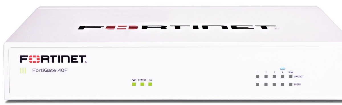 Fortinet FortiGate 40F Firewall — manufacturer product photo