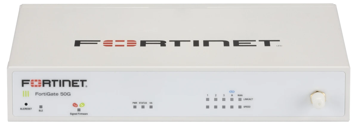 Fortinet FortiGate 50G Firewall — manufacturer product photo
