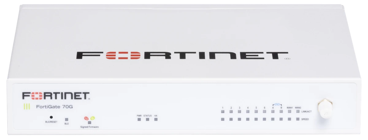 Fortinet FortiGate 70G Firewall — manufacturer product photo
