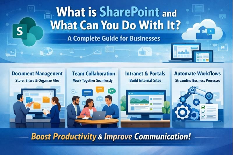 What is SharePoint and What Can You Do With It? A Complete Guide for Businesses